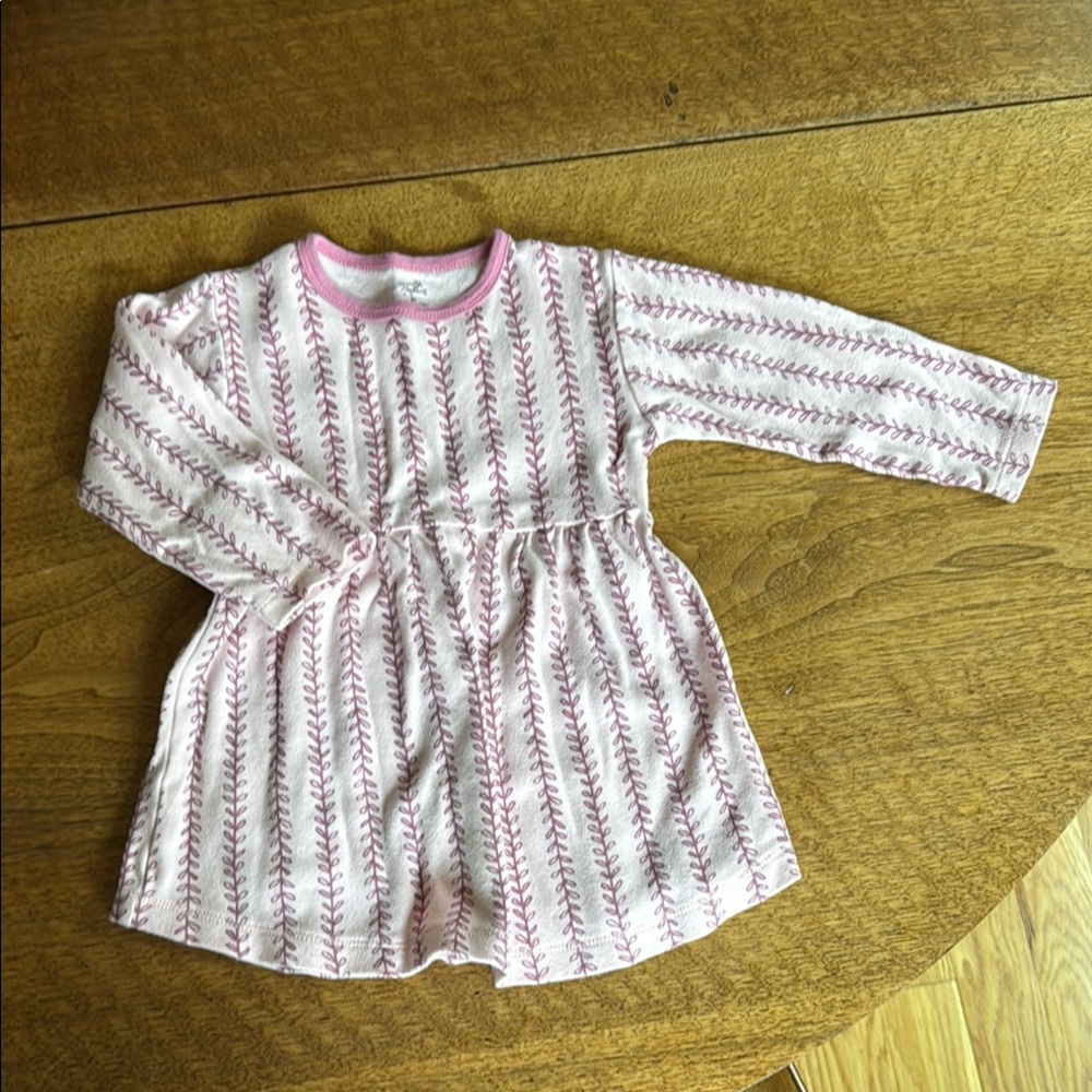 Pink cotton play dress